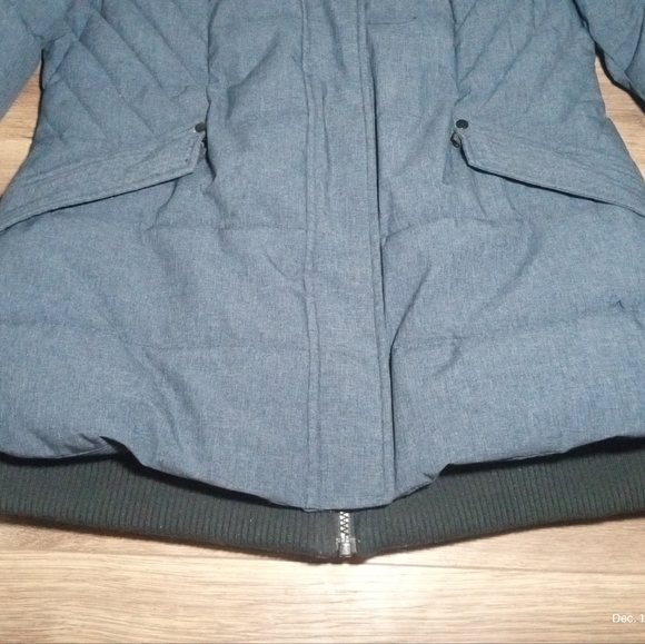 Chillax Women's Blue Quilted Waterproof Winter Jacket Coat Size Medium - Picture 5 of 16